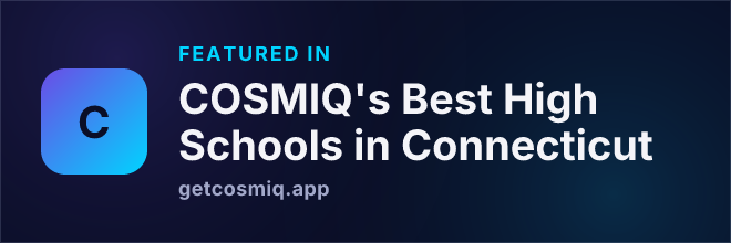 Featured in COSMIQ's Best High Schools in Connecticut