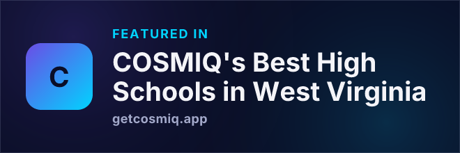 Featured in COSMIQ's Best High Schools in West Virginia