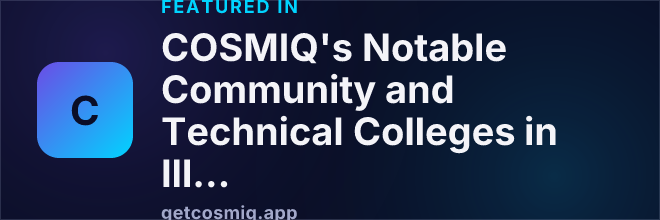 Featured in COSMIQ's Notable Community and Technical Colleges in Illinois