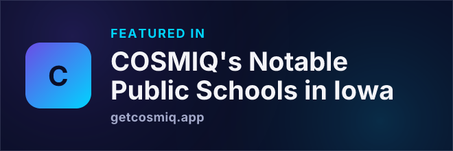 Featured in COSMIQ's Notable Public Schools in Iowa