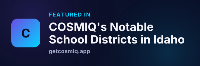 Featured in COSMIQ's Notable School Districts in Idaho