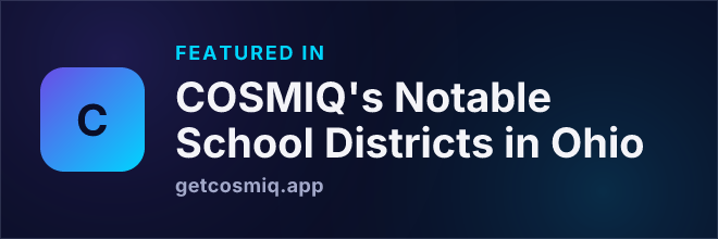 Featured in COSMIQ's Notable School Districts in Ohio
