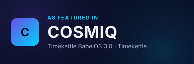 Timekettle BabelOS 3.0 — Featured in COSMIQ
