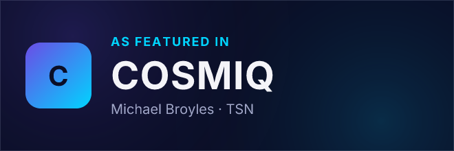Michael Broyles — Featured in COSMIQ