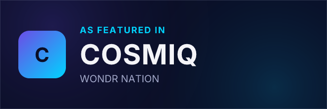 WONDR NATION — Featured in COSMIQ