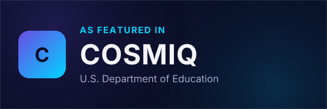 U.S. Department of Education — Featured in COSMIQ