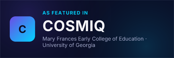 Mary Frances Early College of Education — Featured in COSMIQ